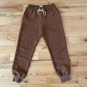Aritzia Wilfred Buffon Brown Pants